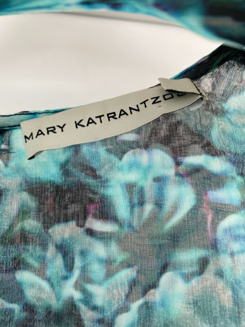 Mary Katrantzou Printed Silk Tunic, size 8, fits like S/M - Picture 4 of 9